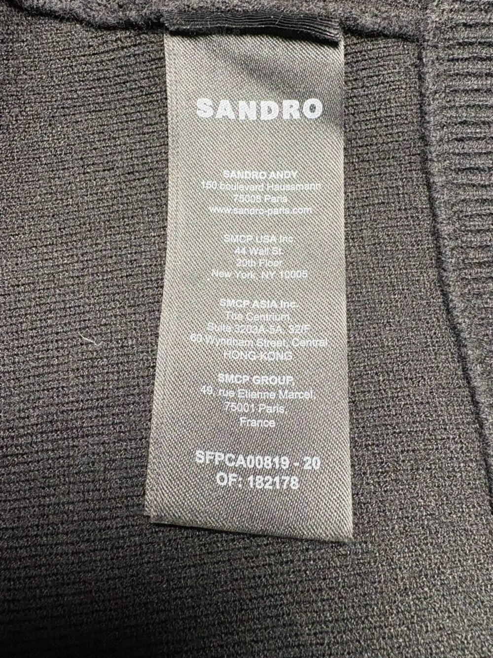 Sandro description chic